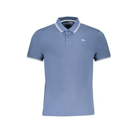 HARMONT & BLAINE MEN&39S SHORT SLEEVED POLO SHIRT BLUE