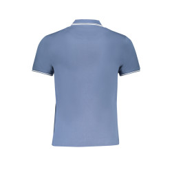 HARMONT &amp BLAINE HERREN-KURZÄRMELIGES POLOSHIRT BLAU