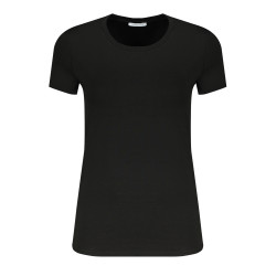PATRIZIA PEPE DAMEN KURZARM T-SHIRT SCHWARZ