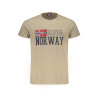NORWEGEN 1963 BEIGES KURZARM-T-SHIRT FÜR HERREN