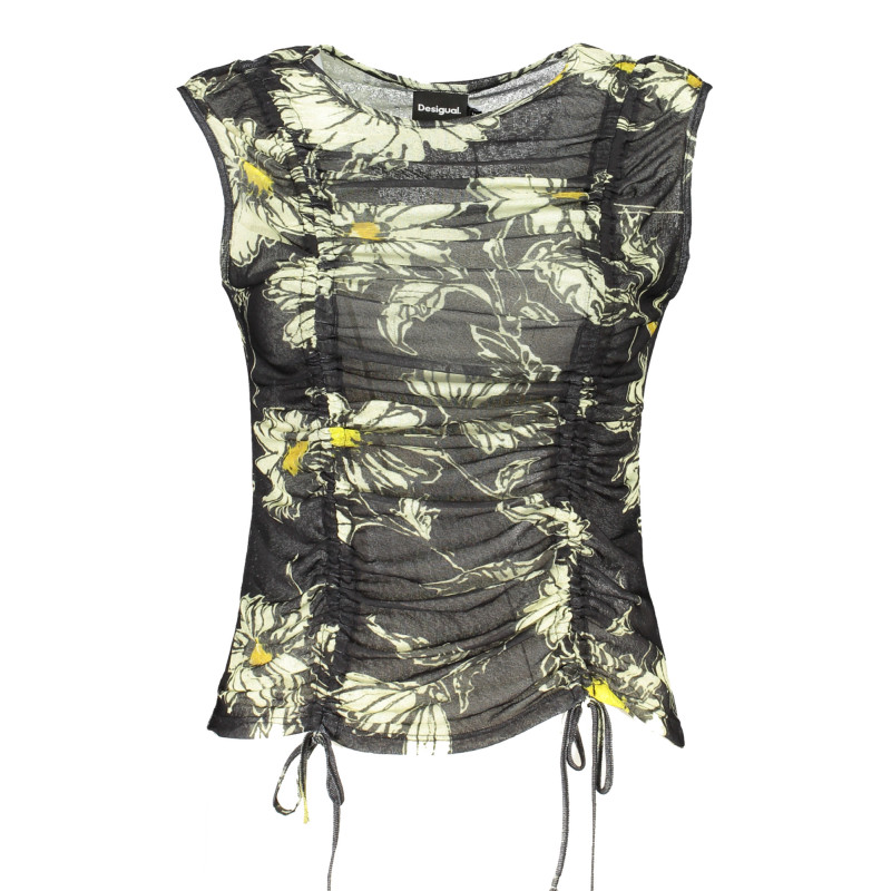 DESIGUAL SCHWARZES DAMEN-TANKTOP