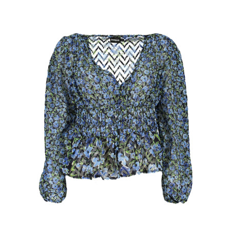DESIGUAL DAMEN-BLAUER PULLOVER
