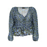 DESIGUAL DAMEN-BLAUER PULLOVER