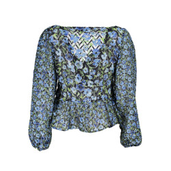 DESIGUAL DAMEN-BLAUER PULLOVER