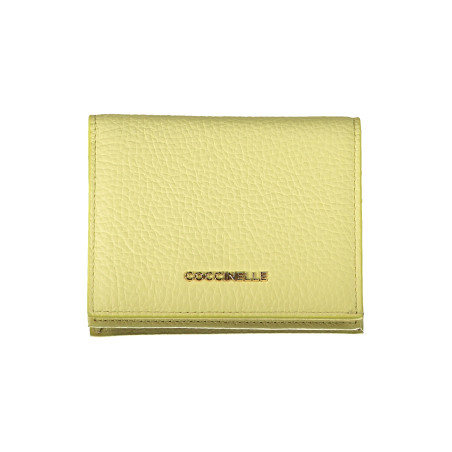 COCCINELLE DAMEN-BRIEFTASCHE GELB