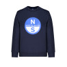 NORTH SAILS BLAUES SWEATSHIRT MIT REISSVERSCHLUSS