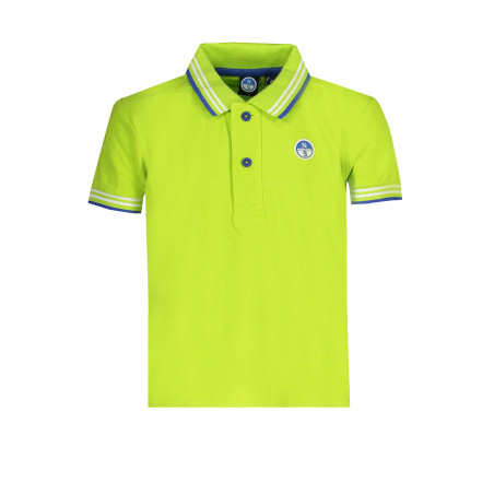 NORTH SAILS GRÜNES KURZÄRMELIGES POLOSHIRT FÜR KINDER