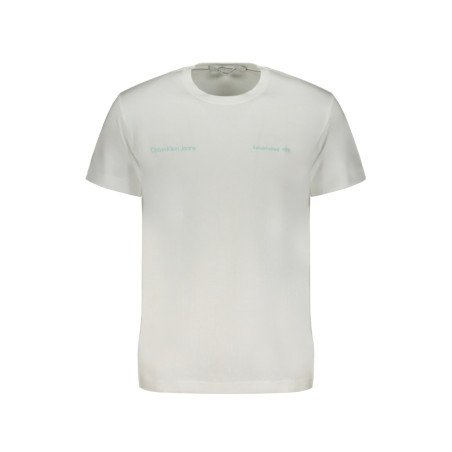 CALVIN KLEIN HERREN-KURZARM-T-SHIRT WEISS