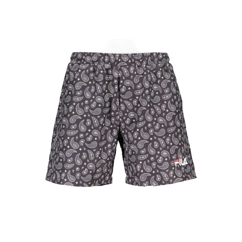 FILA SCHWARZES HERREN-UNTERKOSTÜM