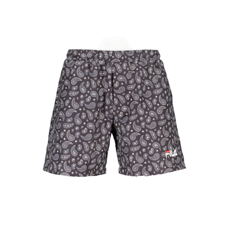 FILA SCHWARZES HERREN-UNTERKOSTÜM