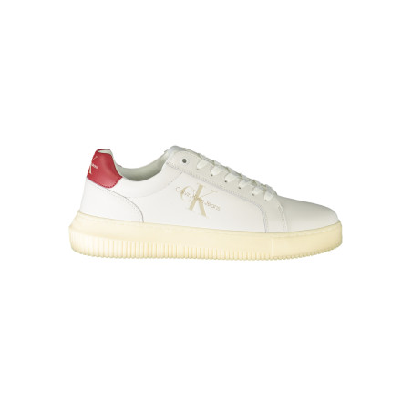 CALVIN KLEIN WEISSE HERREN-SPORTSCHUHE