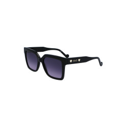 LIU JO SCHWARZE DAMEN-SONNENBRILLE