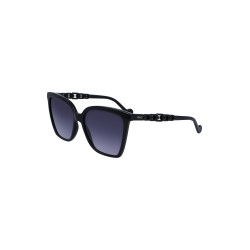 LIU JO SCHWARZE DAMEN-SONNENBRILLE