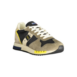BLAUER GRÜNE HERREN-SPORTSCHUHE