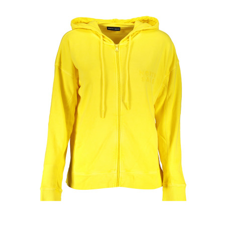 NORTH SAILS GELBES SWEATSHIRT MIT REISSVERSCHLUSS FÜR DAMEN