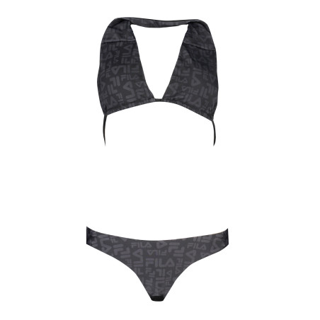 FILA SCHWARZER BIKINI-BADEANZUG FÜR DAMEN