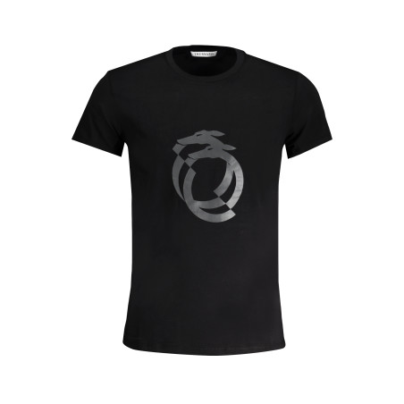 TRUSSARDI HERREN-KURZARM-T-SHIRT SCHWARZ
