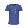 TRUSSARDI HERREN-KURZÄRMELIGES T-SHIRT BLAU