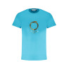 TRUSSARDI HERREN-KURZARM-T-SHIRT BLAU