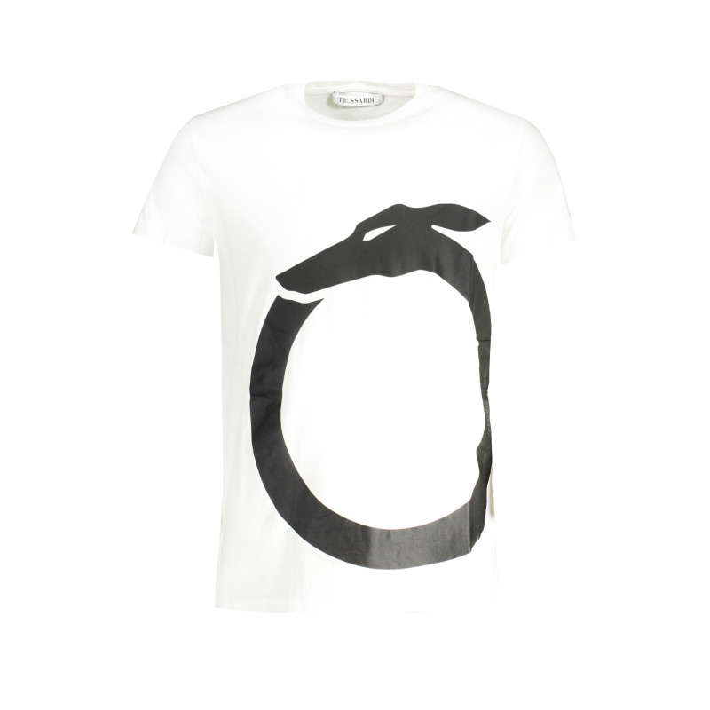 TRUSSARDI KURZÄRMELIGES T-SHIRT HERREN WEISS