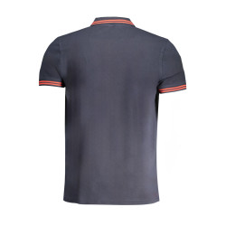 CAVALLI CLASS HERREN-KURZÄRMELIGES POLOSHIRT BLAU