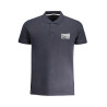 CAVALLI CLASS HERREN-KURZÄRMELIGES POLOSHIRT BLAU