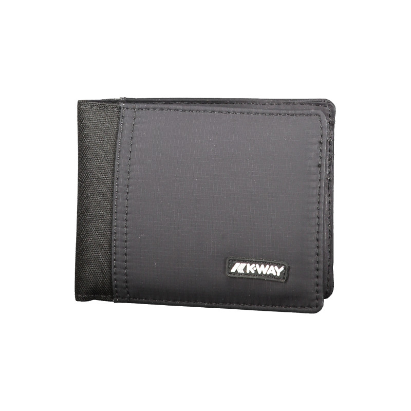 K-WAY PORTAFOGLIO UOMO NERO
