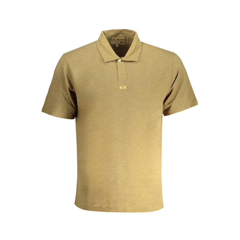 GRÜNES KURZÄRMELIGES POLOSHIRT FÜR HERREN VON LA MARTINA