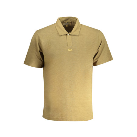 GRÜNES KURZÄRMELIGES POLOSHIRT FÜR HERREN VON LA MARTINA