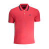 LA MARTINA HERREN-POLOSHIRT MIT KURZÄRMELN, ROT