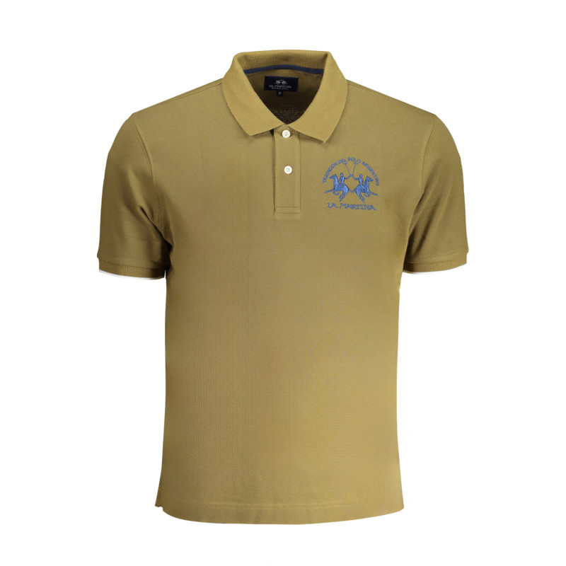 LA MARTINA GRÜNES KURZÄRMELIGES POLOSHIRT FÜR HERREN