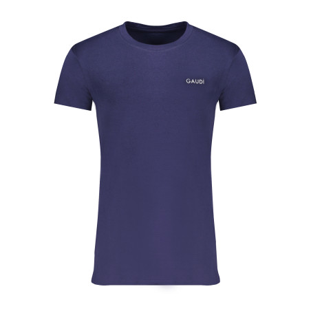 GAUDÌ HERREN-KURZARM-T-SHIRT BLAU