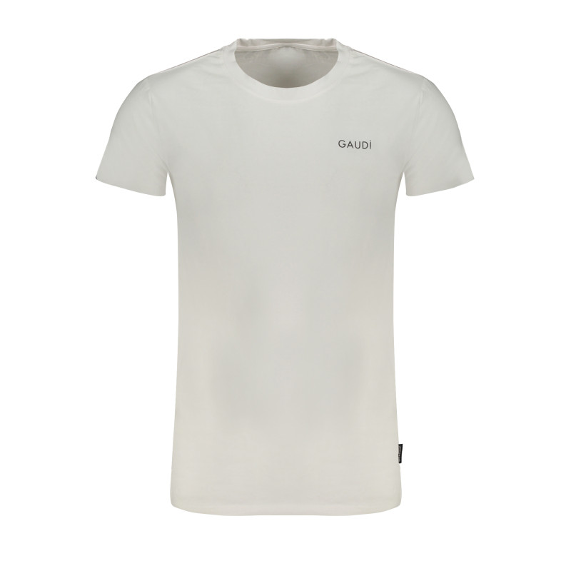 Weißes Herren-Kurzarm-T-Shirt von GaudÌ