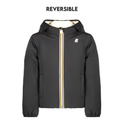 K-WAY SCHWARZE MÄDCHENJACKE