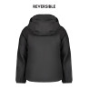 K-WAY SCHWARZE MÄDCHENJACKE