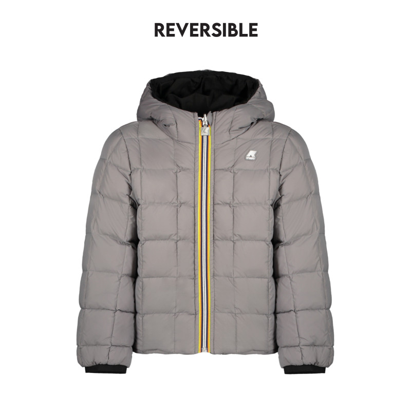 K-WAY SCHWARZE KINDERJACKE