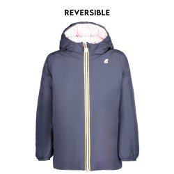 K-WAY BLAUE JACKE FÜR MÄDCHEN