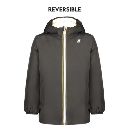 K-WAY SCHWARZE MÄDCHENJACKE