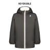 K-WAY SCHWARZE MÄDCHENJACKE