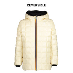 K-WAY SCHWARZE MÄDCHENJACKE