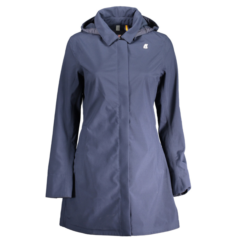 K-WAY BLAUER DAMEN-TRENCHCOAT