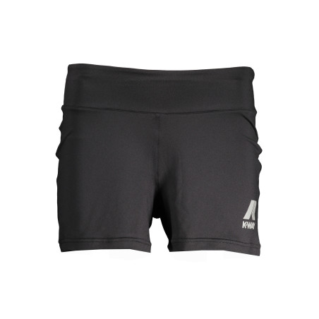 K-WAY SCHWARZE KURZE HOSE FÜR DAMEN