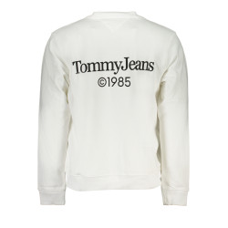 TOMMY HILFIGER FELPA SENZA ZIP UOMO BIANCO