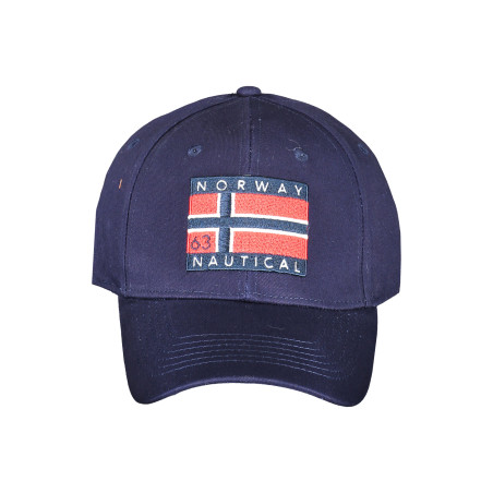 NORWEGEN 1963 BLAUER HERRENHUT