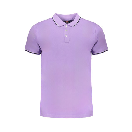 NORWEGEN 1963 LILA HERREN-KURZÄRMELIGES POLOSHIRT