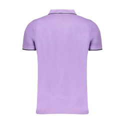 NORWEGEN 1963 LILA HERREN-KURZÄRMELIGES POLOSHIRT