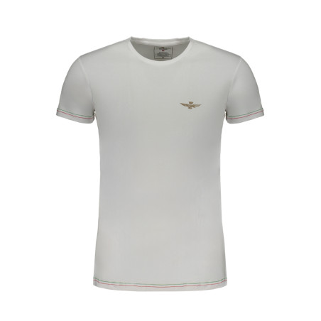AERONAUTICA MILITARE T-SHIRT MANICHE CORTE UOMO BIANCO