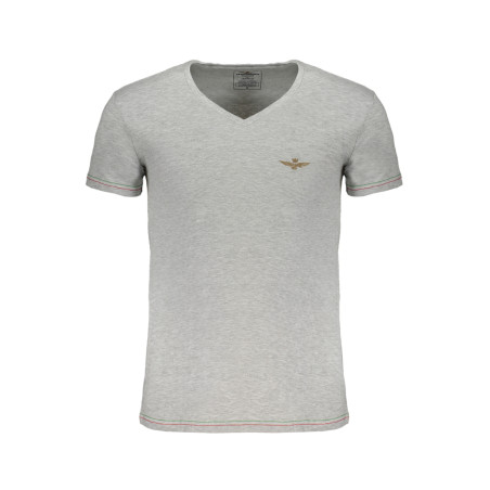 ERONAUTICA MILITARE HERREN-GRAUES KURZARM-T-SHIRT
