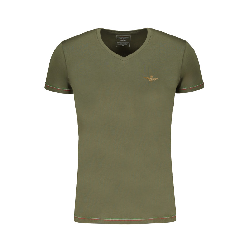 ERONAUTICA MILITARE GRÜNES KURZÄRMELIGES HERREN-T-SHIRT