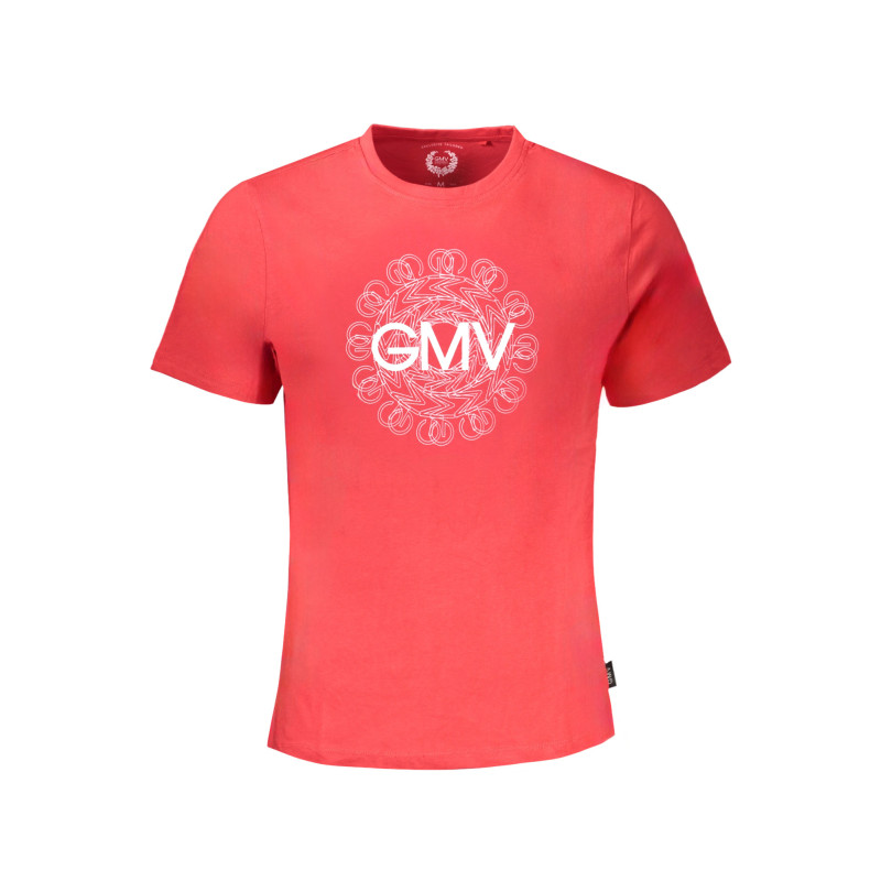 GIAN MARCO VENTURI HERREN-KURZARM-T-SHIRT IN ROT